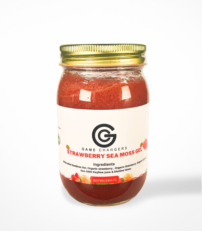 Strawberry sea moss gel